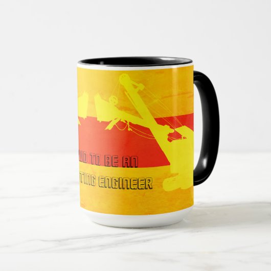 MUG INGÉNIEUR D'EXPLOITATION DOUBLE CÂBLE SUD-OUEST (Devant droit)