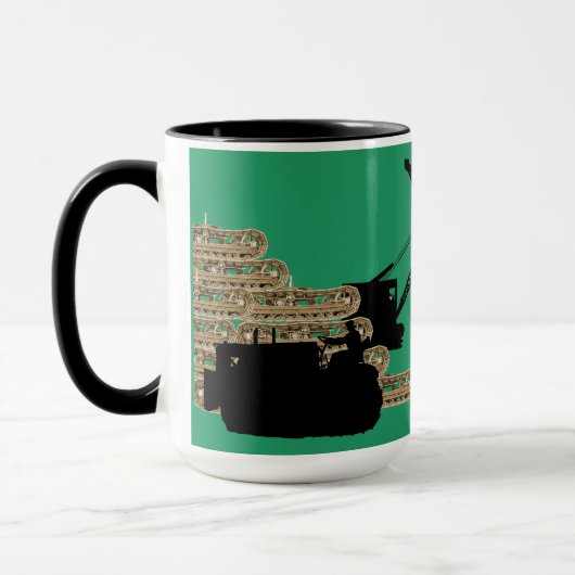 Mug Ingénieur d'exploitation Grane Opérateur de chenil (Gauche)