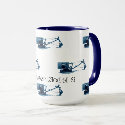 Mug Ingénieur d'exploitation Modèle d'ingénierie du No (Devant droit)