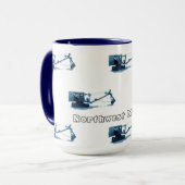 Mug Ingénieur d'exploitation Modèle d'ingénierie du No (Devant gauche)