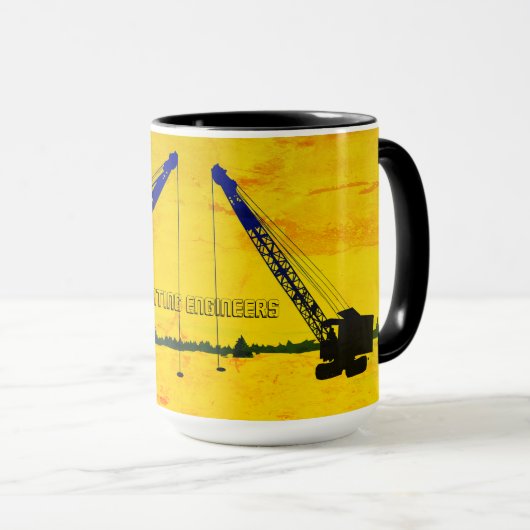 MUG INGÉNIEUR D'EXPLOITATION PÊCHE GLACE OPÉRATEUR DE  (Devant droit)