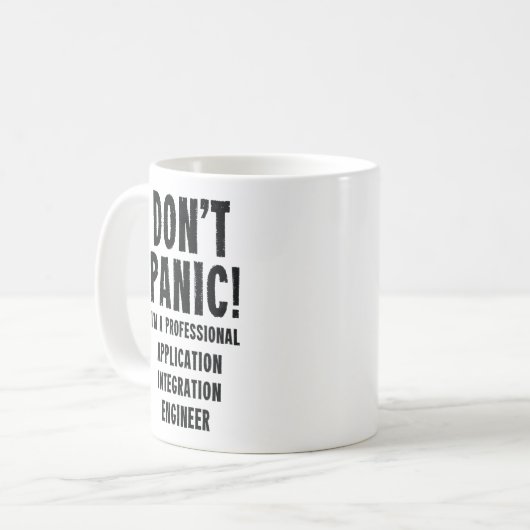 Mug Ingénieur d'intégration d'applications (Devant gauche)