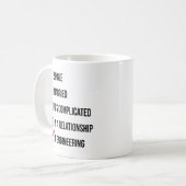 Mug Ingénieur drôle (Devant gauche)