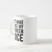 Mug Ingénieur Drôle - Ne me faites pas utiliser ma voi (Devant gauche)