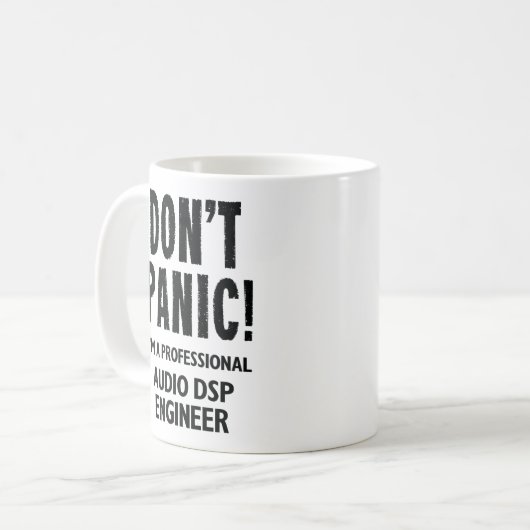 Mug Ingénieur DSP audio (Devant gauche)