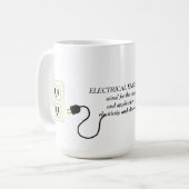 Mug Ingénieur électricien (Devant gauche)