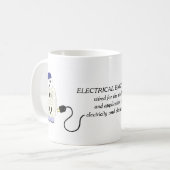 Mug Ingénieur électricien (Devant gauche)