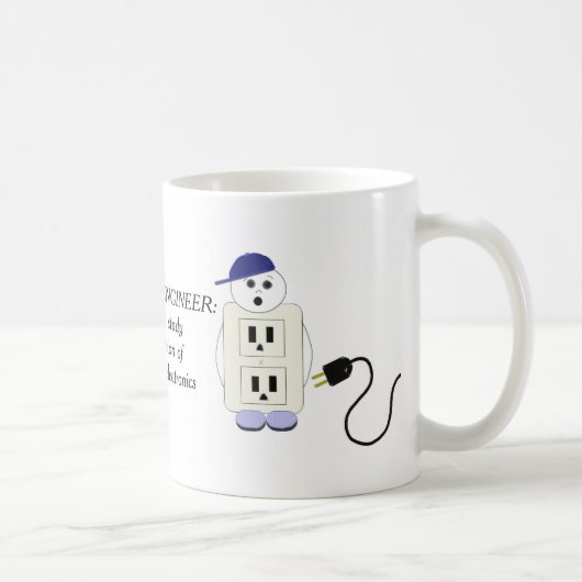 Mug Ingénieur électricien (Droite)
