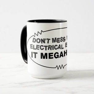 Mug Ingénieur électricien Megahertz