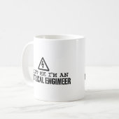 Mug Ingénieur électrique (Devant gauche)