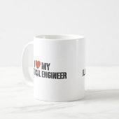 Mug Ingénieur électrique (Devant gauche)