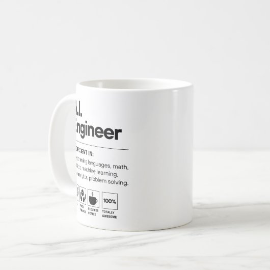 Mug Ingénieur en IA (Devant gauche)