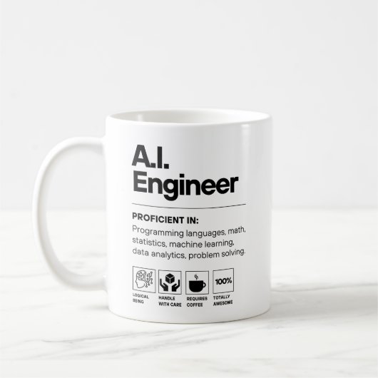 Mug Ingénieur en IA (Gauche)