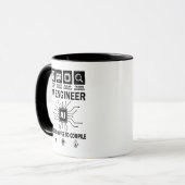 Mug Ingénieur en intelligence artificielle drôle Techn (Devant gauche)