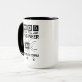 Mug Ingénieur en intelligence artificielle drôle Techn (Devant gauche)