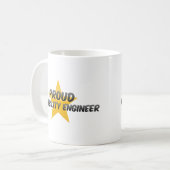 Mug Ingénieur fier de fiabilité (Devant gauche)