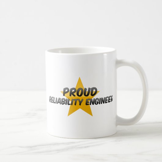 Mug Ingénieur fier de fiabilité (Droite)