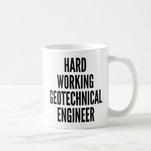 Mug Ingénieur Géotechnique Travailleur Acharné