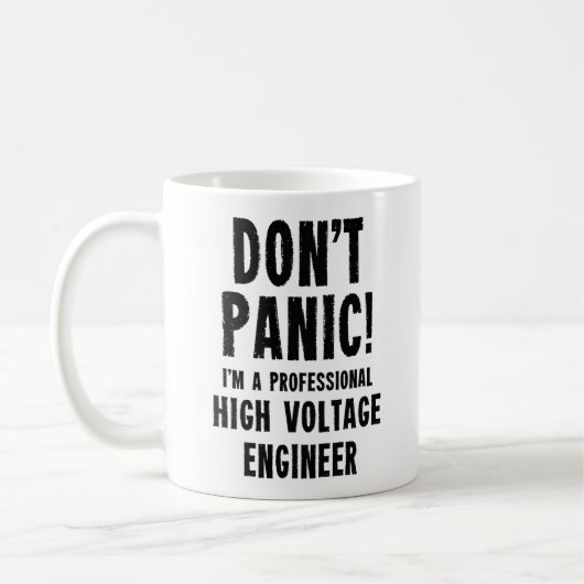 Mug Ingénieur haute tension (Gauche)