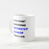 Mug ingénieur incorporé, génial (Devant gauche)