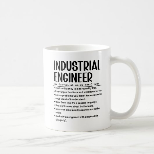 Mug Ingénieur industriel (Droite)
