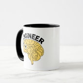 Mug Ingénieur intelligent (Devant gauche)