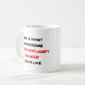 Mug ingénieur interdisciplinaire, génial (Devant gauche)