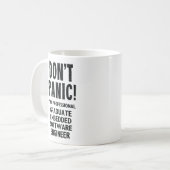 Mug Ingénieur logiciel intégré diplômé (Devant gauche)