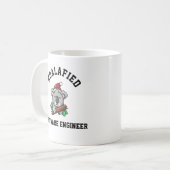 Mug Ingénieur logiciel Koalafied (Devant gauche)