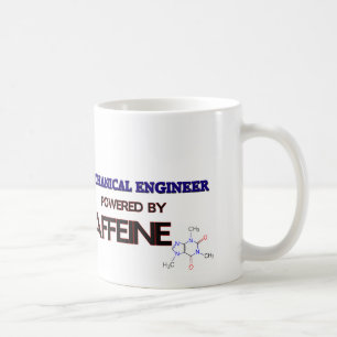 Mug Ingénieur mécanicien actionné par la caféine