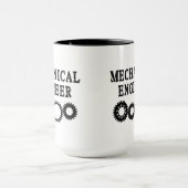 Mug Ingénieur mécanique engrenages (Centre)