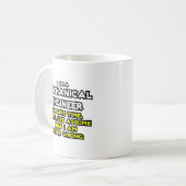 Mug Ingénieur Mécanique...Supposons Que Je Ne Me Tromp (Devant gauche)