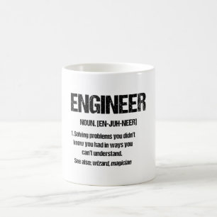 Mug INGÉNIEUR NOUN Citations D'Ingénierie Funny