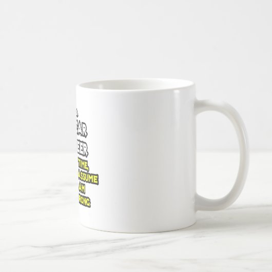 Mug Ingénieur nucléaire .. Ne jamais avoir tort (Droite)