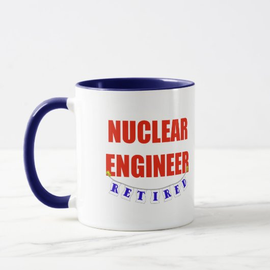 MUG INGÉNIEUR NUCLÉAIRE RETRAITÉ (Gauche)