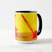 Mug INGÉNIEUR OPÉRATIONNEL DE LA grue et de la chaussu (Devant droit)