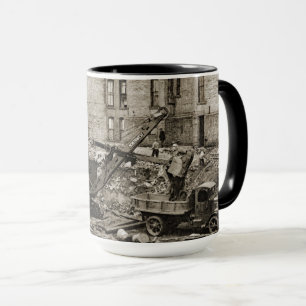 Mug INGÉNIEUR OPÉRATIONNEL DE LA grue et de la chaussu
