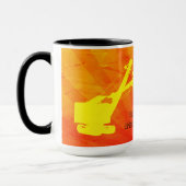 Mug INGÉNIEUR OPÉRATIONNEL DE LA grue et de la chaussu (Gauche)