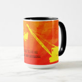 Mug INGÉNIEUR OPÉRATIONNEL DE LA grue et de la chaussu (Devant droit)