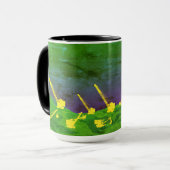 Mug INGÉNIEUR OPÉRATIONNEL DE LA grue et de la chaussu (Devant gauche)