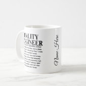 Mug Ingénieur qualité (Devant gauche)
