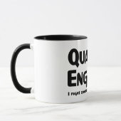 Mug Ingénieur quantique chasseur de zombies (Gauche)