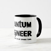 Mug Ingénieur quantique chasseur de zombies (Devant droit)