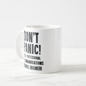 Mug Ingénieur réseau de télécommunications (Devant gauche)