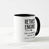 Mug Ingénieur retraité (Devant droit)