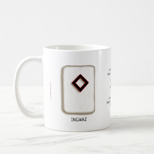 Mug Ingwaz RuneStone 11 oz. (Gauche)