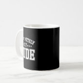 Mug Initely Pas Rude Fun Sourds  (Devant gauche)
