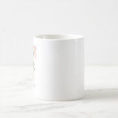 Mug Initial Aquarelle Florale - T (Centre)