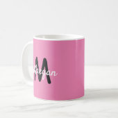 Mug initial et nom (Devant gauche)