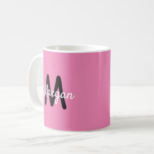 Mug initial et nom (Devant gauche)